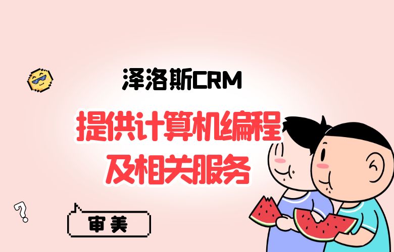 泽洛斯CRM——提供计算机编程及相关服务