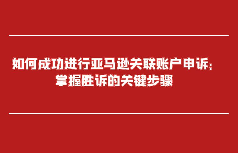 如何成功进行亚马逊关联账户申诉：掌握胜诉的关键步骤