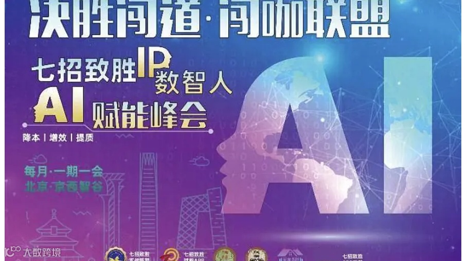 决胜闯道—闯咖联盟_七招致胜IP数智人AI赋能峰会