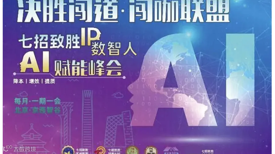 决胜闯道—闯咖联盟_七招致胜IP数智人AI赋能峰会