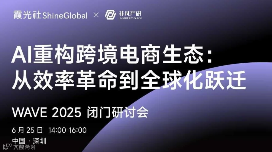 AI重构跨境电商生态：从效率革命到全球化跃迁｜WAVE2025闭门会