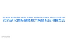 2025武汉国际储能技术装备及应用博览会