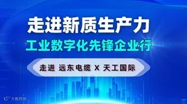 【工业企业游学活动】走进远东电缆 X 天工国际：走进新质生产力，工业数字化先锋企业行。