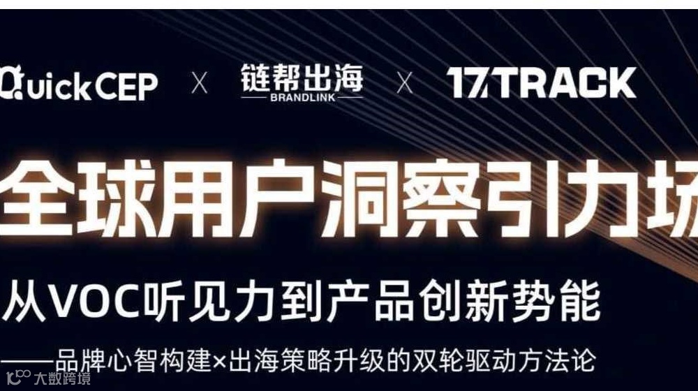 全球用户洞察引力场：从VOC听见力到产品创新势能-出海品牌电商专题课程