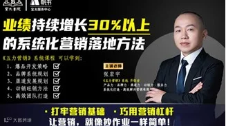 宝太书院精品沙龙第723期《如何让业绩可持续增长30%以上》