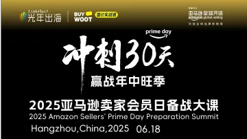 冲刺30天！2025亚马逊卖家Prime会员日备战大课