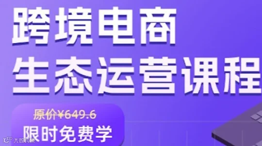 跨境电商生态运营课程｜限时免费