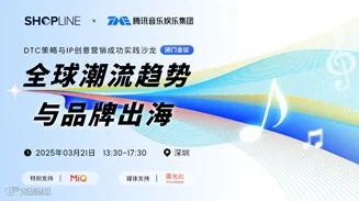 DTC策略与IP创意营销沙龙：全球潮流趋势与品牌出海（闭门会议）——跨境电商×外贸出海×AI应用×创