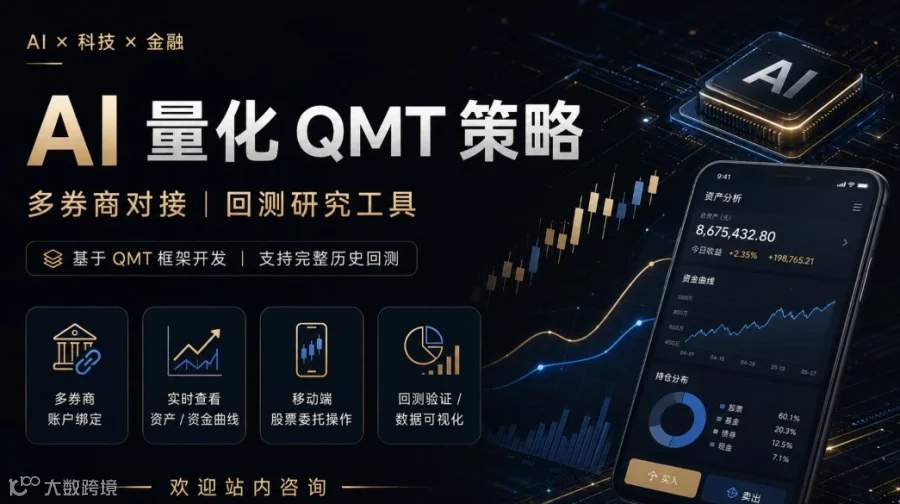 AI × 金融科技：QMT量化策略与智能研究实践
