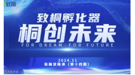 【路演项目征集】 致桐孵化器“桐创未来”第十四期投融资路演项目报名开启！
