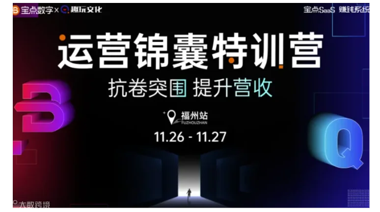宝点运营锦囊特训营-福州站