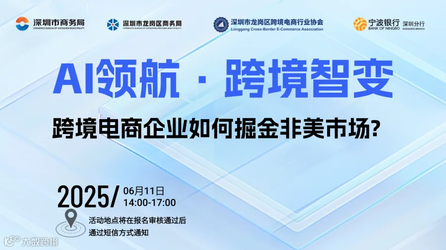 AI领航·跨境智变 跨境电商企业如何掘金非美市场?