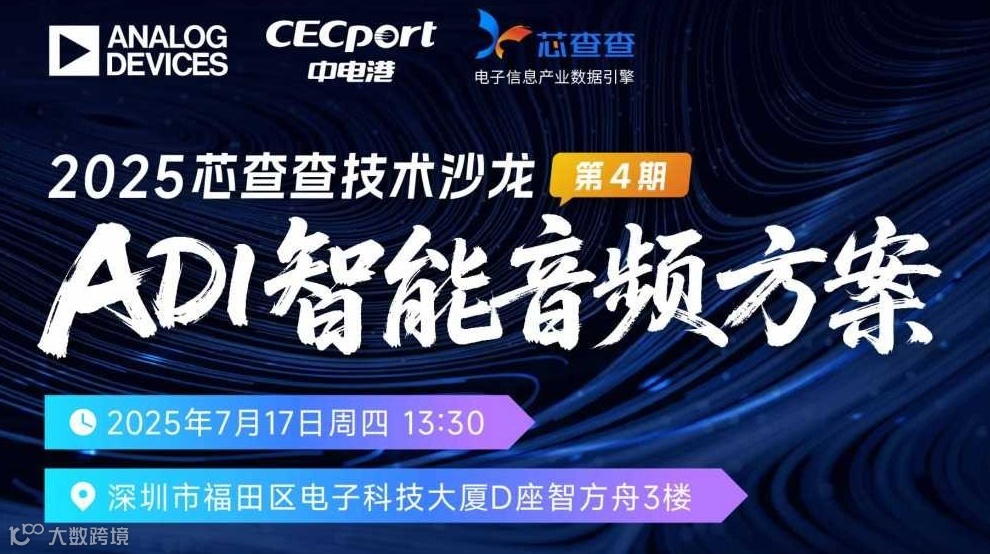 芯查查技术沙龙第4期：ADI智能音频方案分享