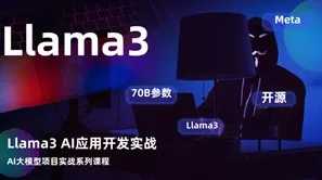 Llama3 AI应用开发实战课程（程序员转岗AI开发课程）