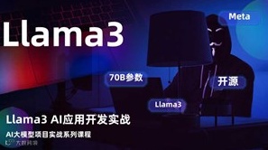 Llama3 AI应用开发实战课程（程序员转岗AI开发课程）