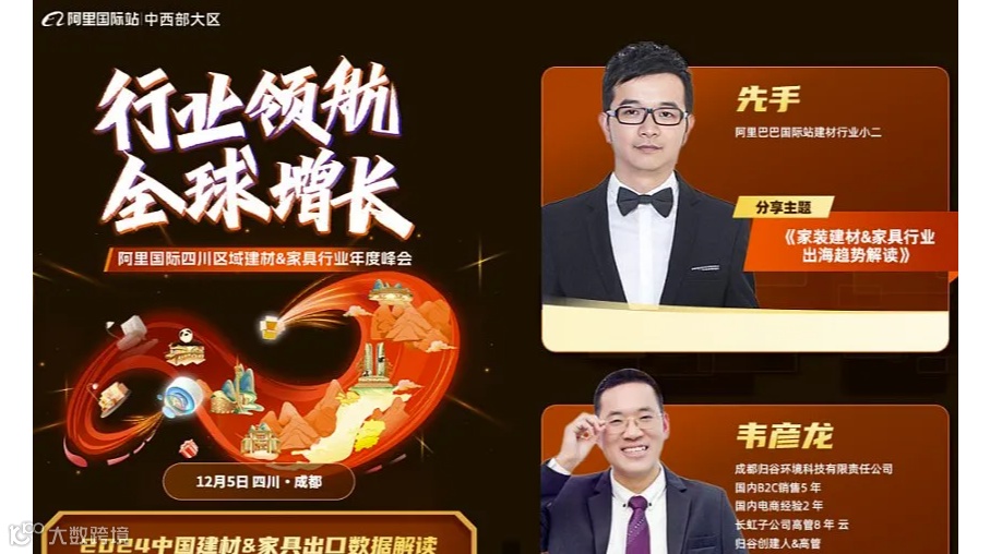 行业领航 全球增长——共谋2025中国建材＆家具行业跨境出海新机遇