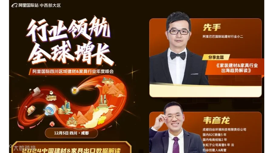 行业领航 全球增长——共谋2025中国建材＆家具行业跨境出海新机遇