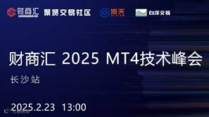 财商汇 2025 MT4技术峰会--长沙站