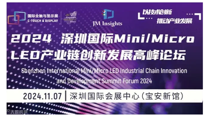 第五届中国国际Mini/Micro LED产业链创新发展高峰论坛