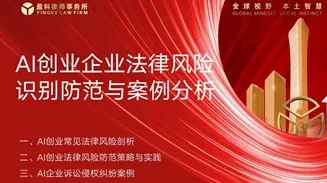 AI创业<em>企业</em>法律风险识别防范与案例<em>分析</em>