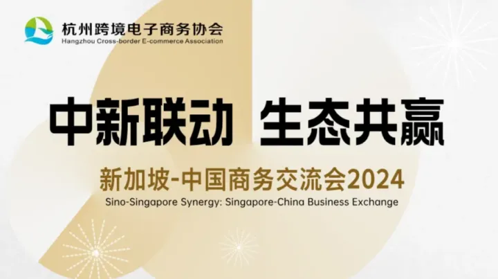 中新联动●新加坡-中国商务交流会 2024