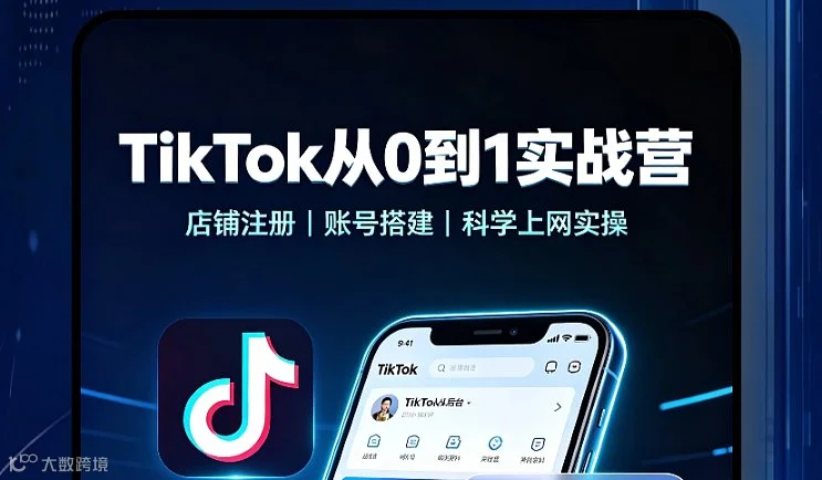 🔥TikTok跨境出海店铺入驻