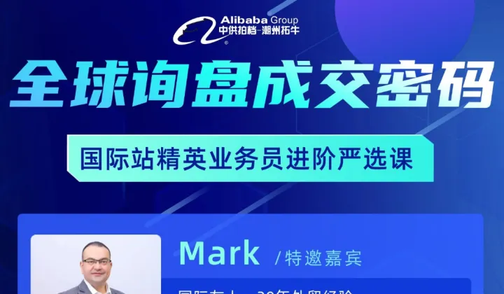 全球询盘成交密码-国际站精英业务员进阶严选课