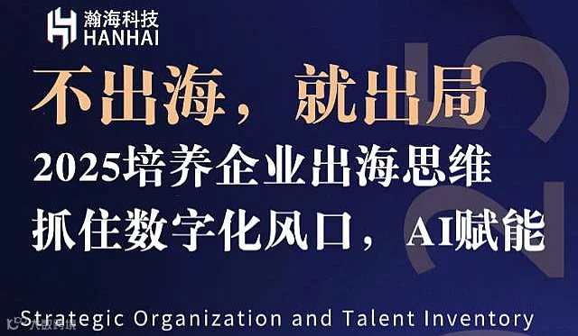 2025培养企业出海思维，抓住数字化风口，AI赋能