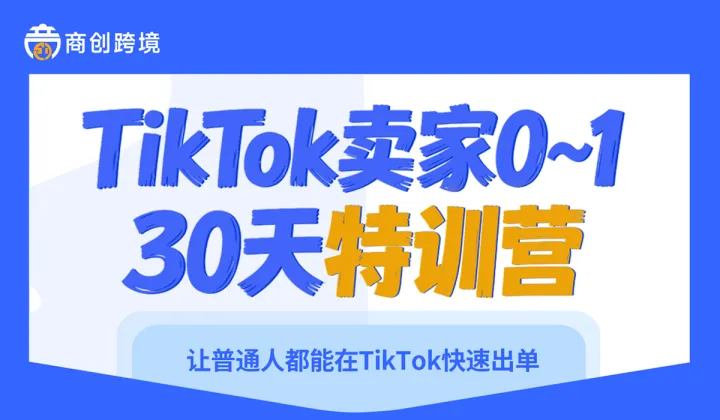 TikTok賣家沉浸式30天孵化營