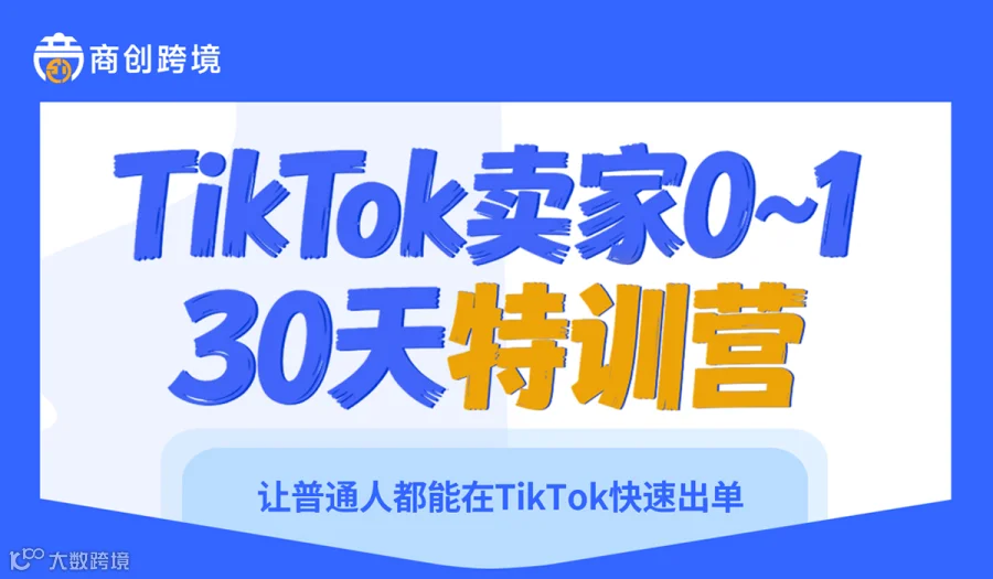 TikTok卖家沉浸式30天孵化营