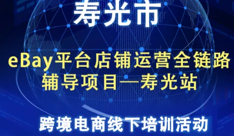 eBay平台店铺运营全链路辅导项目-寿光站