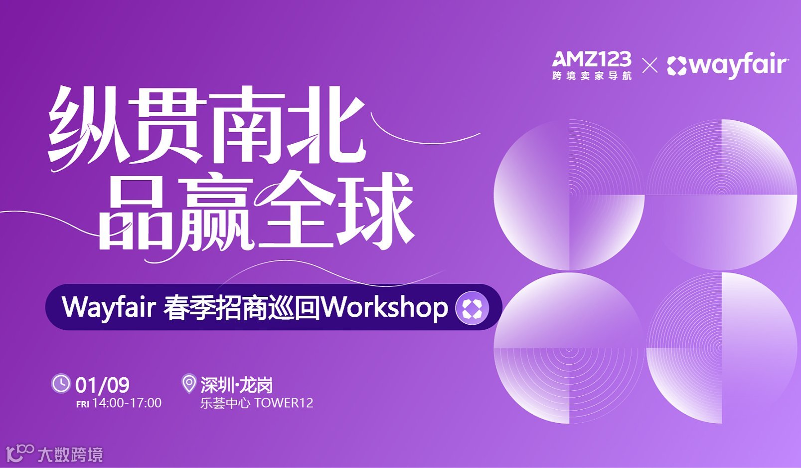 纵贯南北，品赢全球—Wayfair 春季招商巡回Workshop