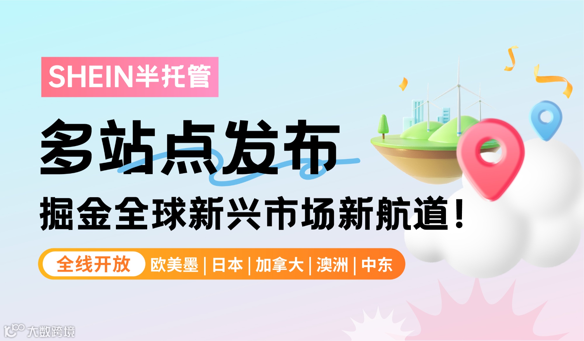SHEIN半托管： 多站点发布，掘金全球新兴市场新航道！