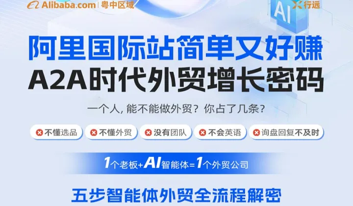 阿里国际站，简单又好赚
