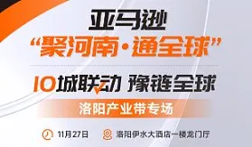 亚马逊“聚河南●通全球”10城联动 豫链全球---洛阳产业带专场