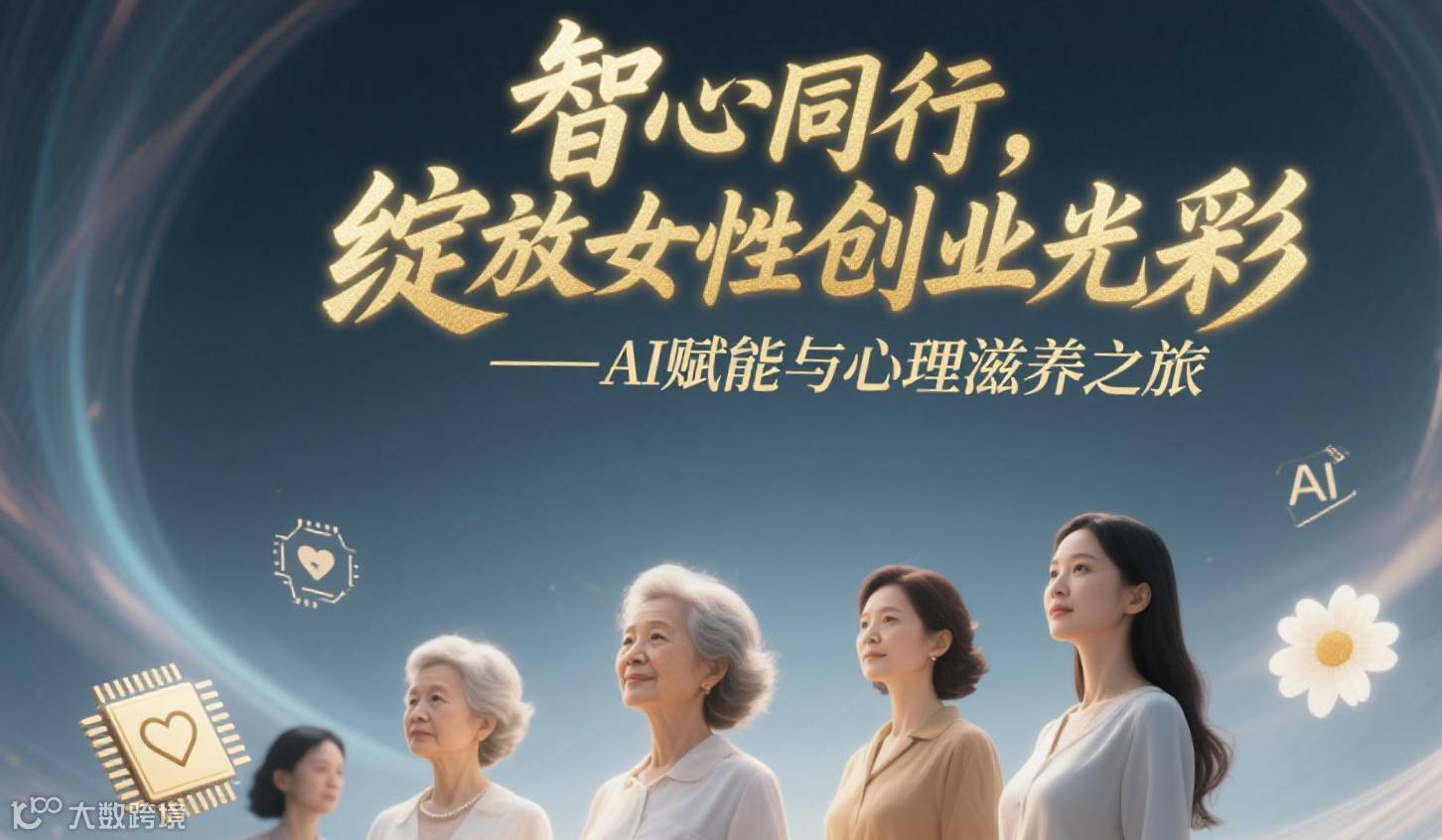 智心同行，绽放女性创业光彩 ——AI赋能与心理滋养之旅