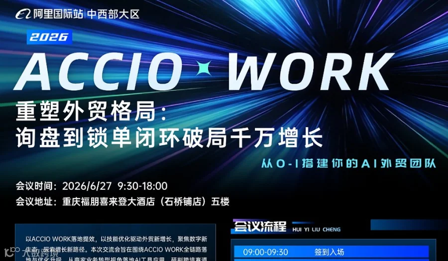 ACCIO WORK重塑外贸格局：询盘到锁单闭环破局千万增长