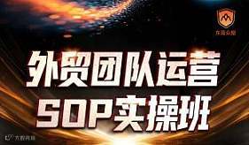 1.12外贸团队运营SOP实操课