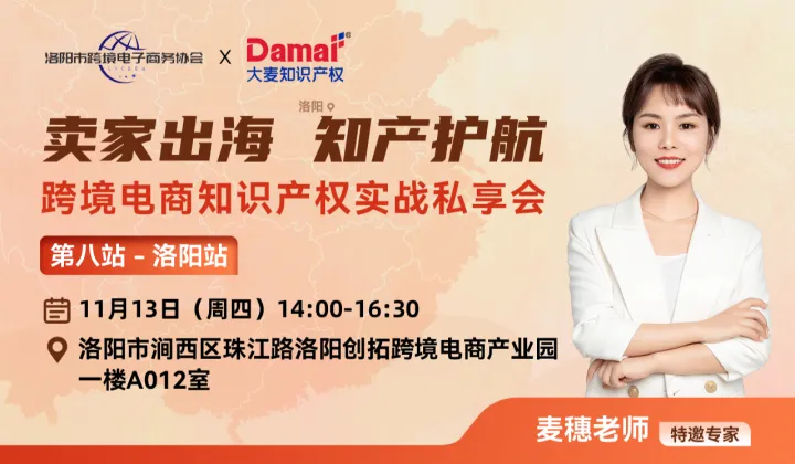 卖家出海 知产护航 跨境电商知识产权实战私享会●洛阳站