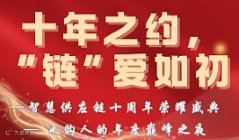 十年之约，“链”爱如初  智慧供应链十周年年会