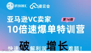 亚马逊VC卖家10倍增速增长训练营第16期