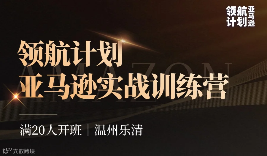 亚马逊基础实操训练营【乐清定制班】