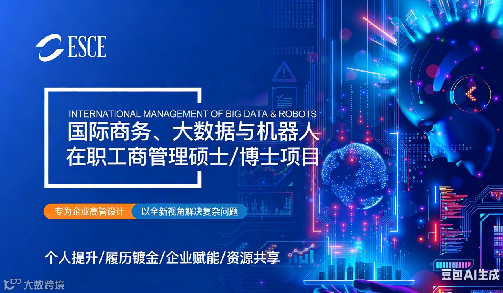 “普通学历卷不动？ESCE让我一张文凭收割美洲欧洲香港上海！” 🌏✨