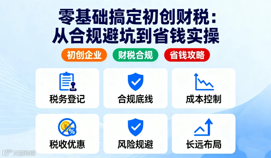 初创企业财税合规与省钱攻略沙龙