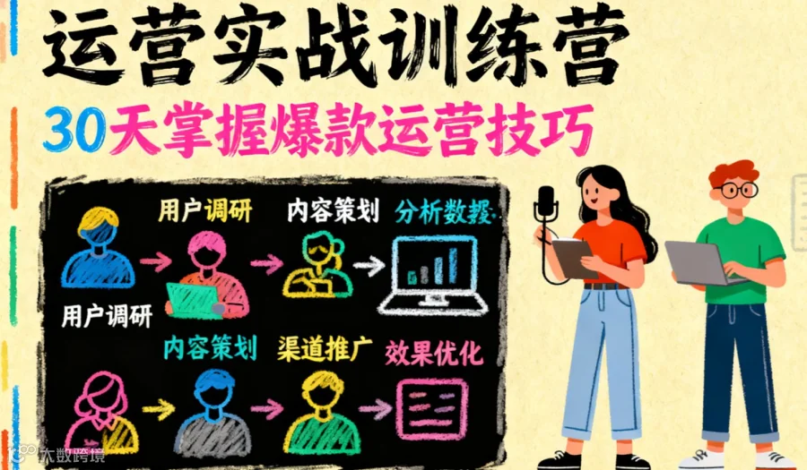 【预约试听】成都电商运营培训，短视频运营，电商美工，PS，AI，C4D，跨境电商，新媒体运营直播