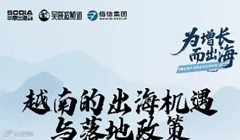 越南的出海机遇与落地政策