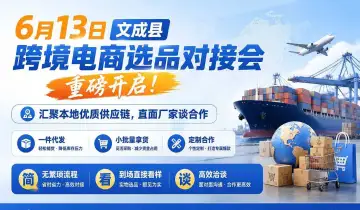 文成县跨境电商产业园选品会
