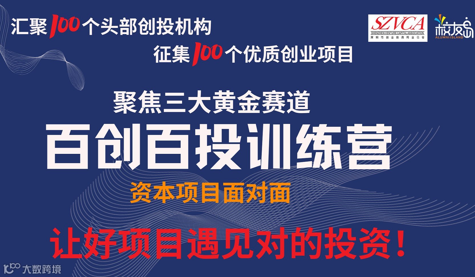 深圳创业投资同业公会百投百创训练营启航！校友岛148元会员等你来领