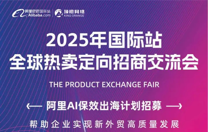 2025年国际站全球热卖定向招商交流会