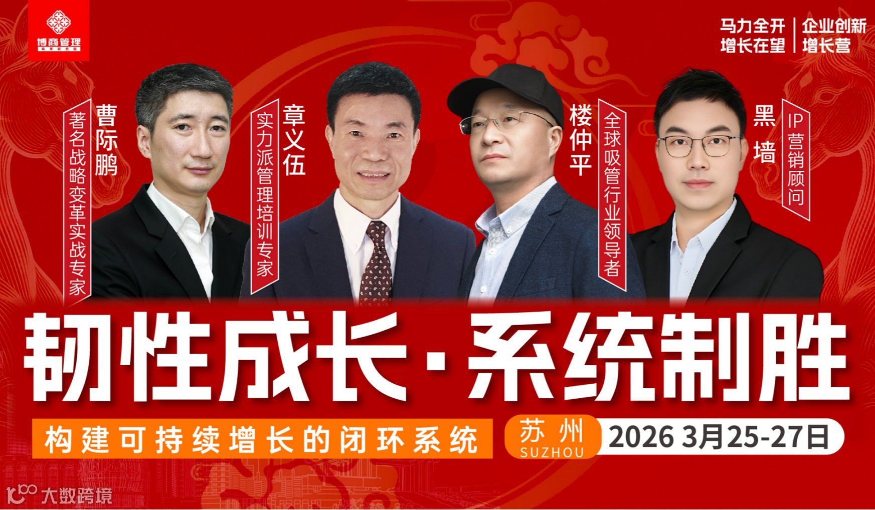 2026博商《企业创新增长营》3月25-27日苏州